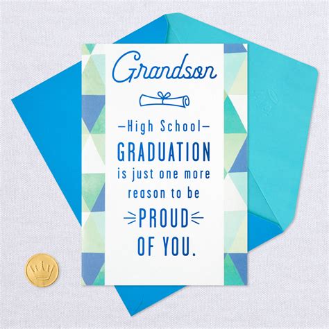 graduation cards grandson|grandson high school graduation card.